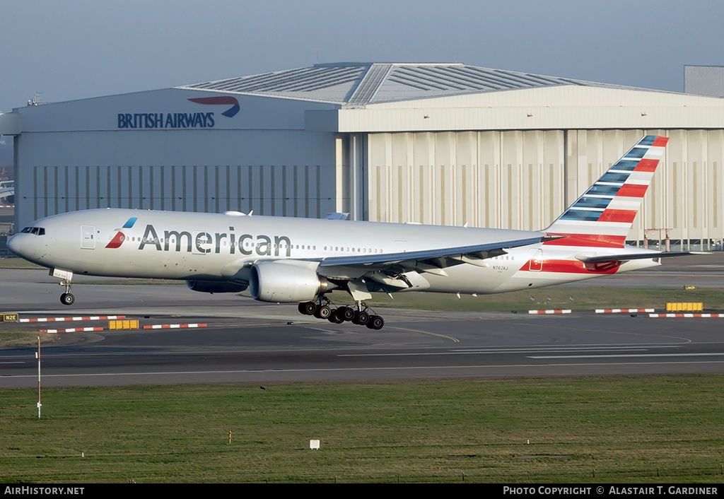 Aircraft Photo of N767AJ | Boeing 777-223/ER | American Airlines | AirHistory.net #142961