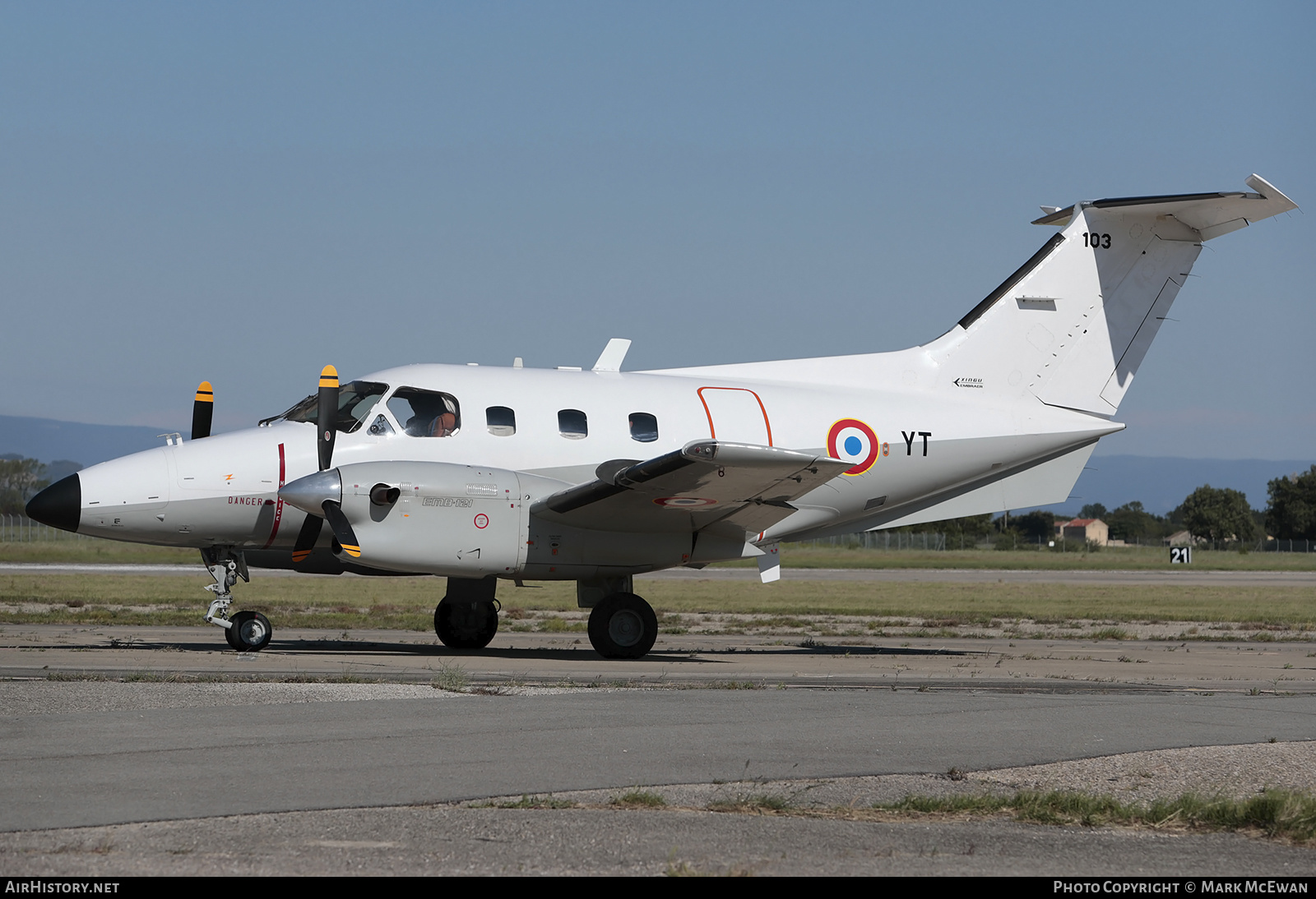 Aircraft Photo of 103 | Embraer EMB-121AA Xingu | France - Air Force | AirHistory.net #142965