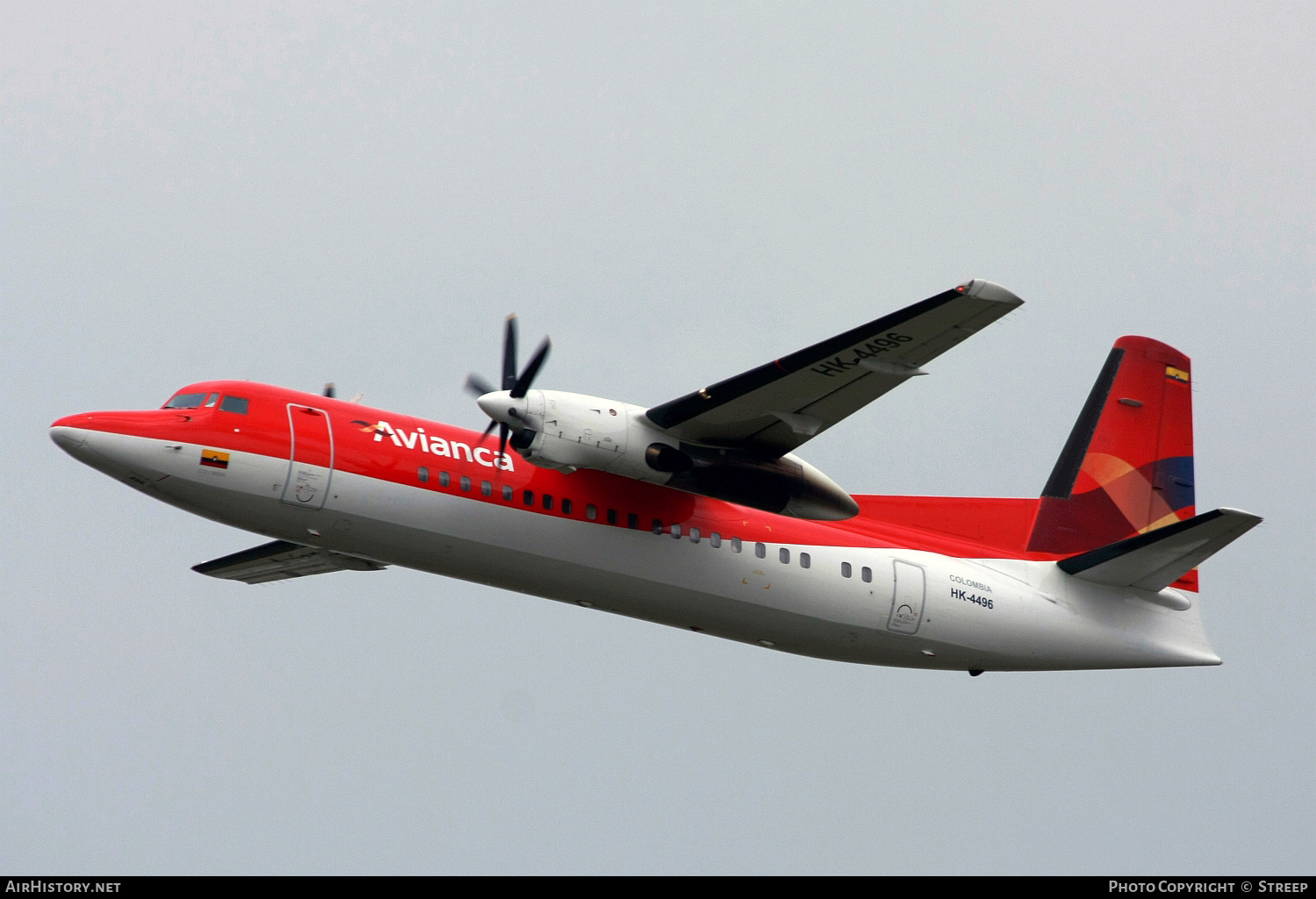 Aircraft Photo of HK-4496 | Fokker 50 | Avianca | AirHistory.net #142980