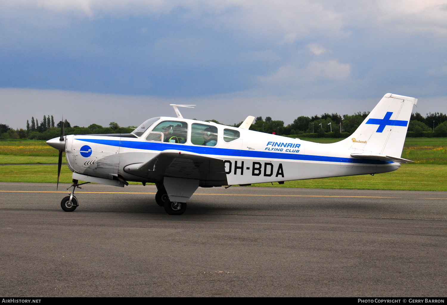 Aircraft Photo of OH-BDA | Beech B33 Debonair | Finnairin Ilmailuopisto - Finnair Flying Club | AirHistory.net #142982