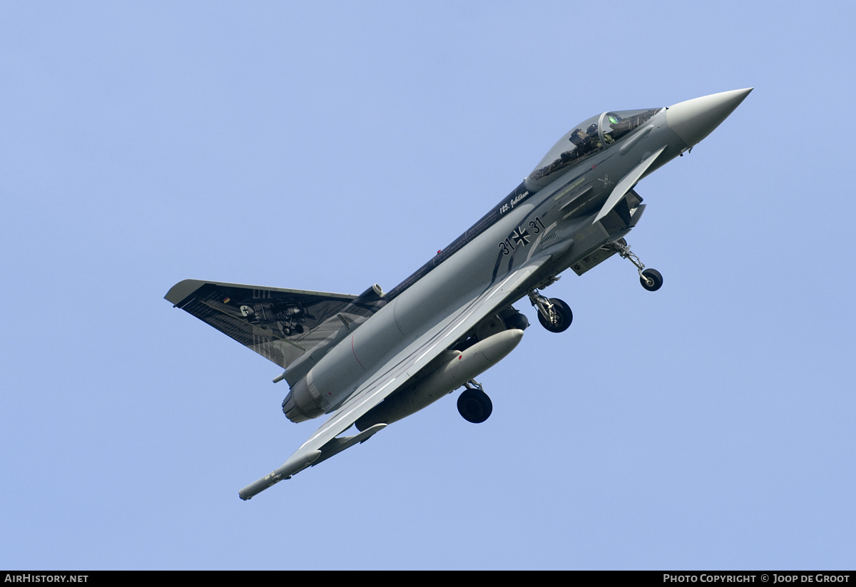 Aircraft Photo of 3131 | Eurofighter EF-2000 Typhoon S | Germany - Air Force | AirHistory.net #142995