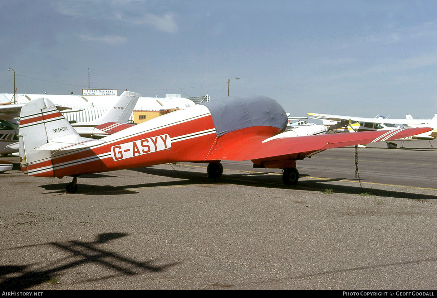 Aircraft Photo of N145SA / G-ASYY | Aero 45 | AirHistory.net