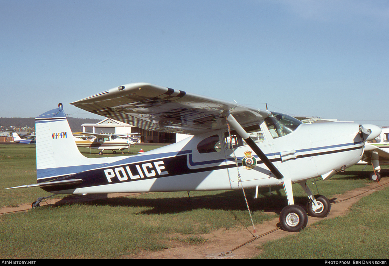Aircraft Photo of VH-PFM | Cessna 180E | Queensland Police | AirHistory.net #143020