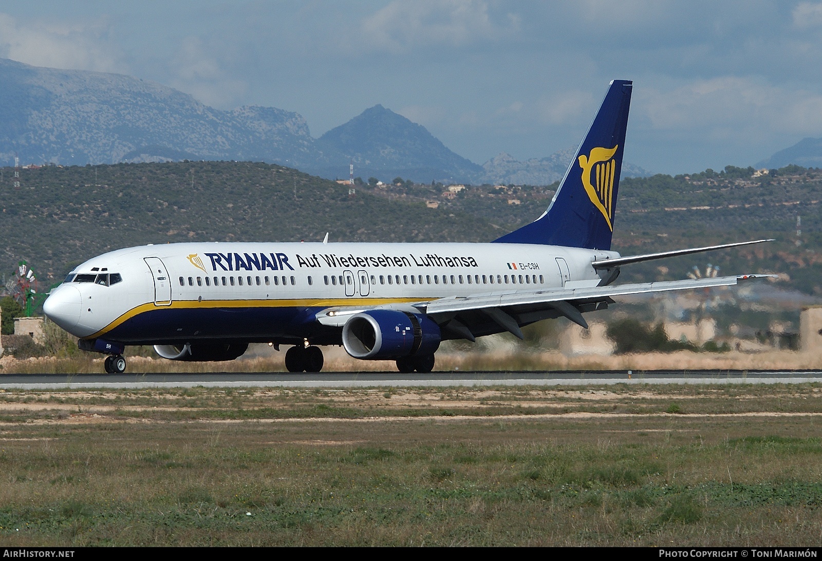 Aircraft Photo of EI-CSH | Boeing 737-8AS | Ryanair | AirHistory.net #143029