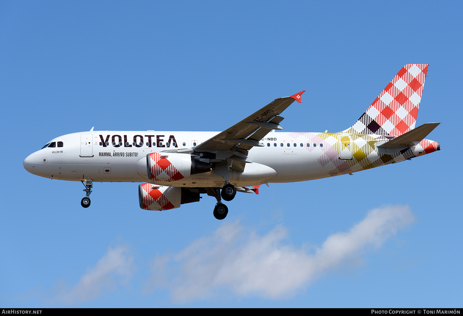 Aircraft Photo of EC-NBD | Airbus A319-112 | Volotea | AirHistory.net #143033