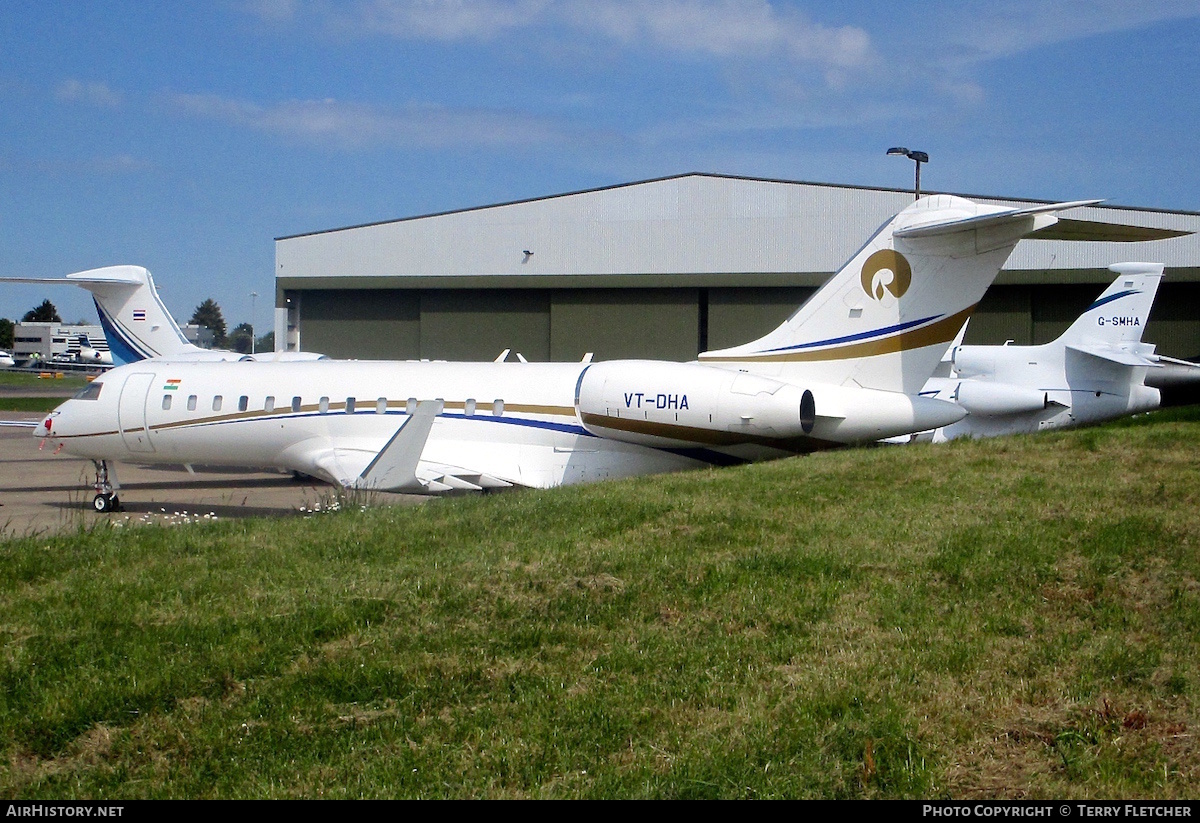 Aircraft Photo of VT-DHA | Bombardier Global Express (BD-700-1A10) | AirHistory.net #143039
