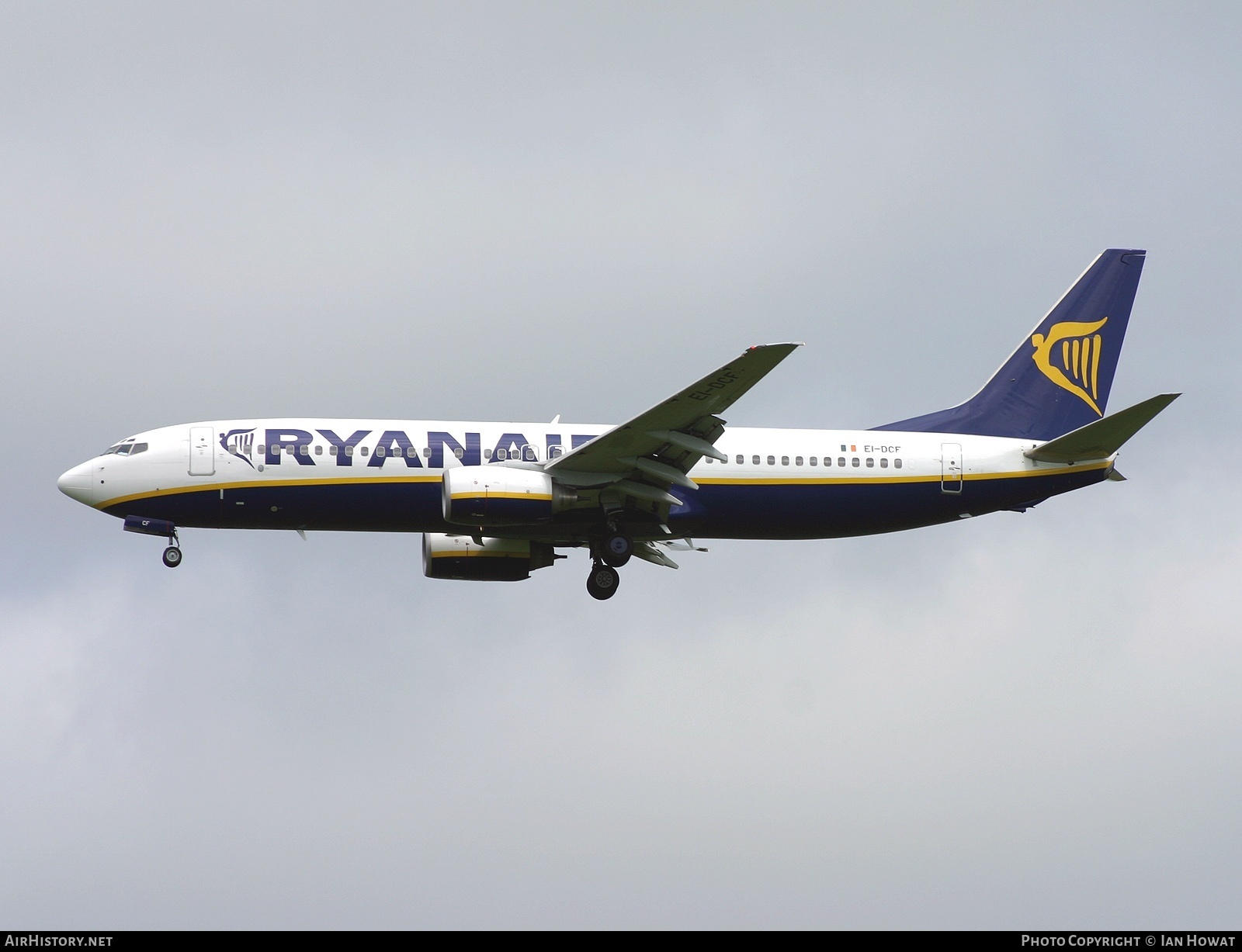 Aircraft Photo of EI-DCF | Boeing 737-8AS | Ryanair | AirHistory.net #143042