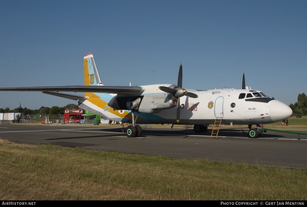 Aircraft Photo of 25 blue | Antonov An-26 | Ukraine - Air Force | AirHistory.net #143074