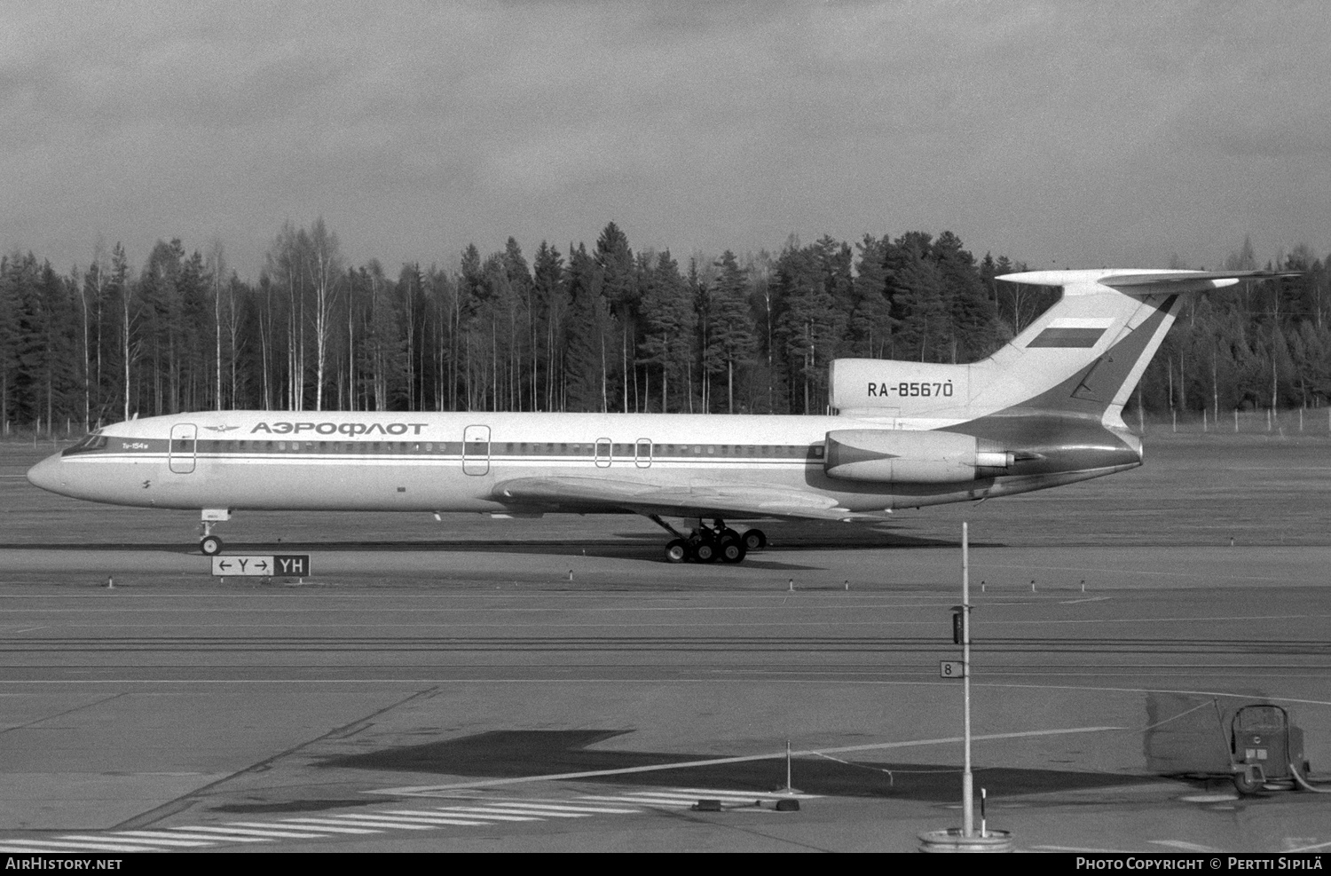 Aircraft Photo of RA-85670 | Tupolev Tu-154M | Aeroflot | AirHistory.net #143081