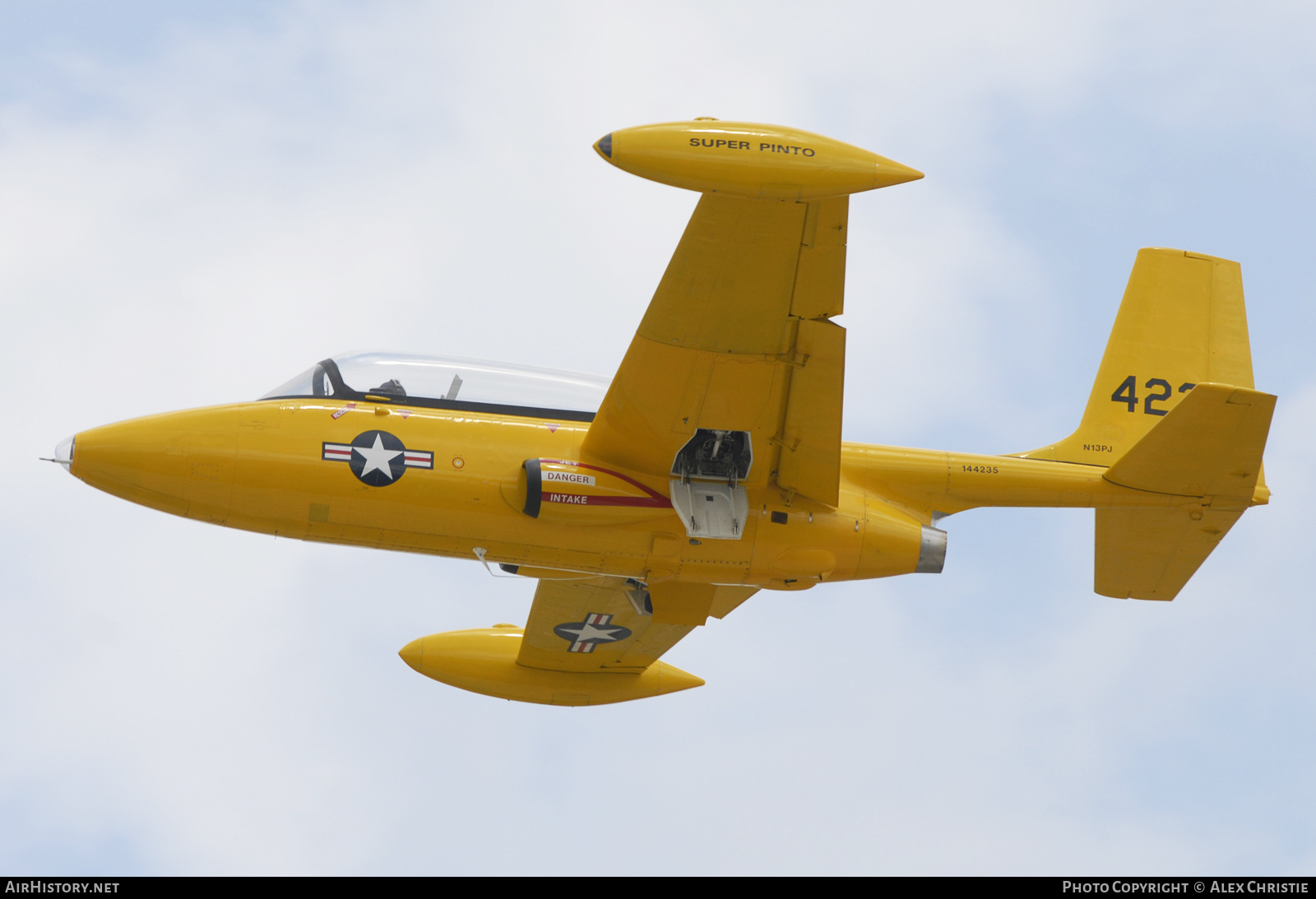 Aircraft Photo of N13PJ / 144235 | Temco TT-1 Super Pinto | USA - Navy | AirHistory.net #143084