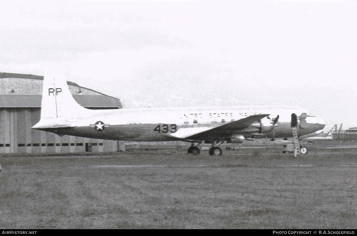 Aircraft Photo of 128433 | Douglas VC-118B Liftmaster (DC-6A) | USA - Navy | AirHistory.net #143094
