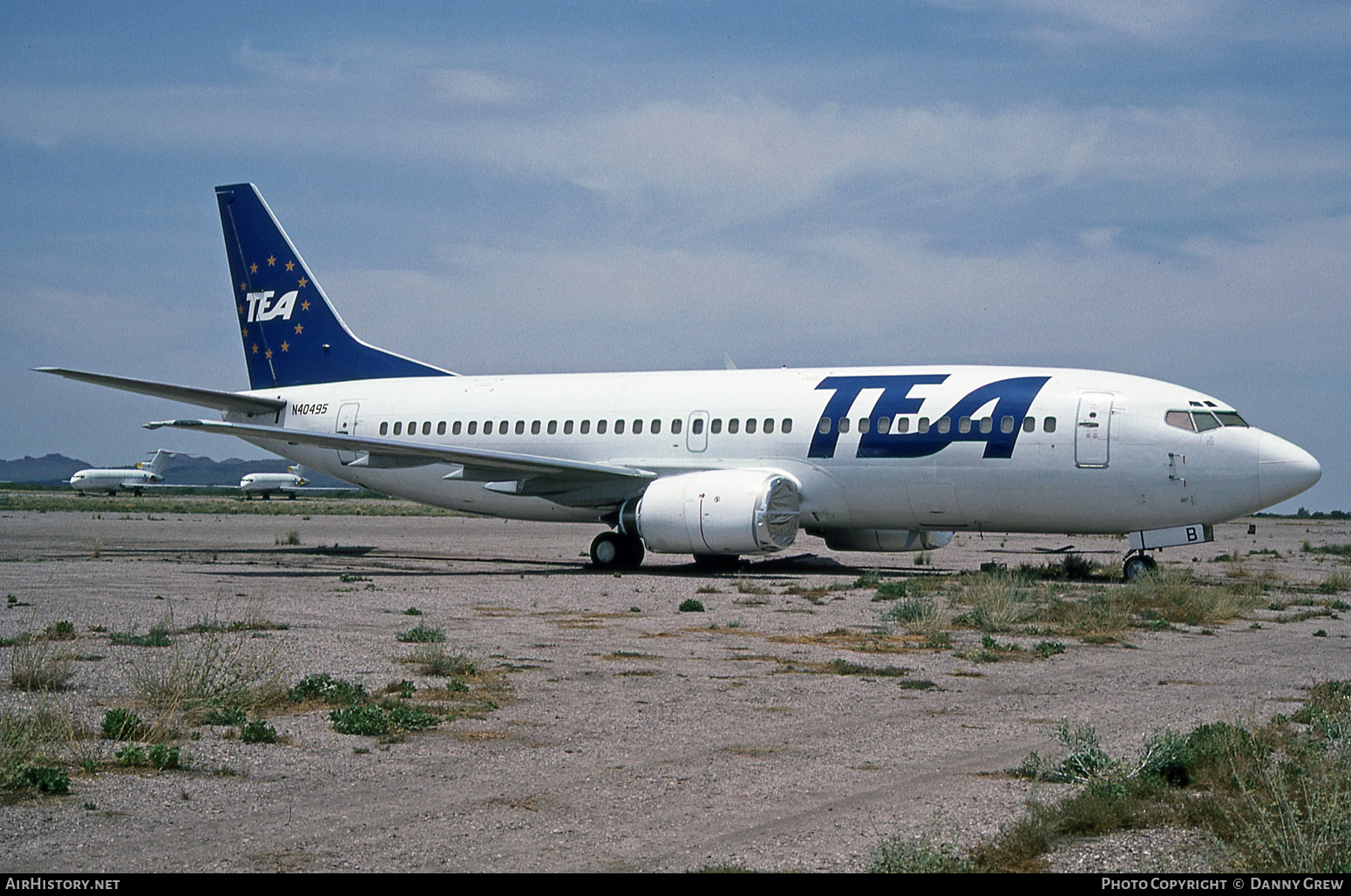 Aircraft Photo of N40495 | Boeing 737-3M8 | TEA - Trans European Airways | AirHistory.net #143121