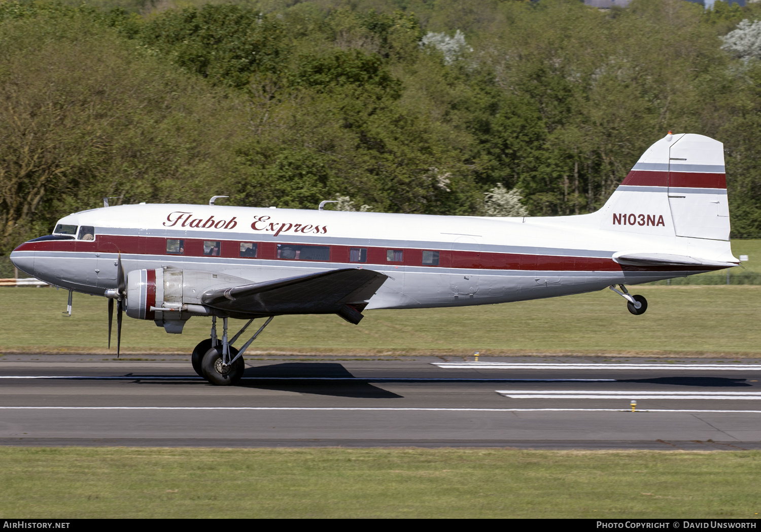 Aircraft Photo of N103NA | Douglas DC-3(C) | Flabob Express | AirHistory.net #143128