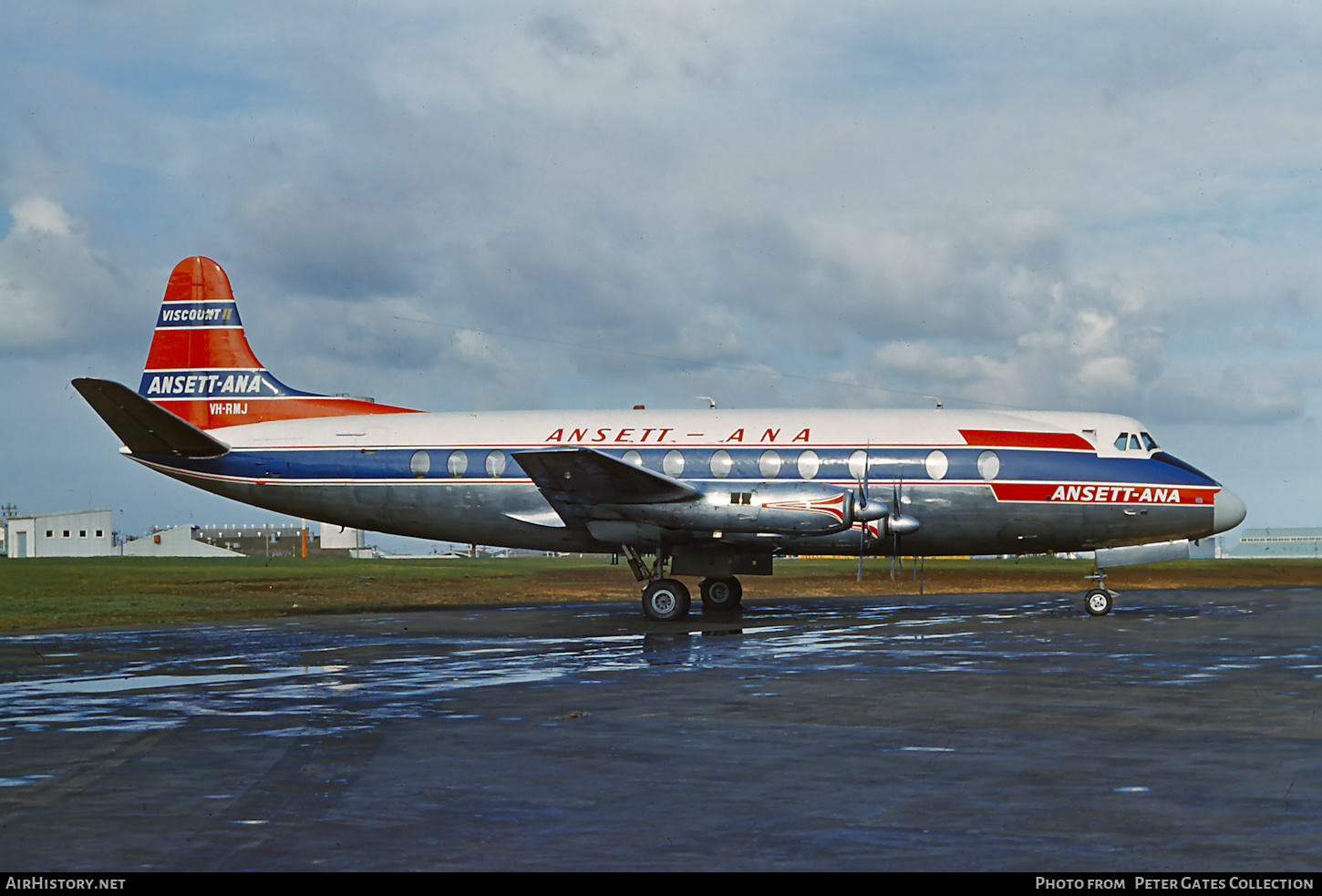 Aircraft Photo of VH-RMJ | Vickers 832 Viscount | Ansett - ANA | AirHistory.net #143160