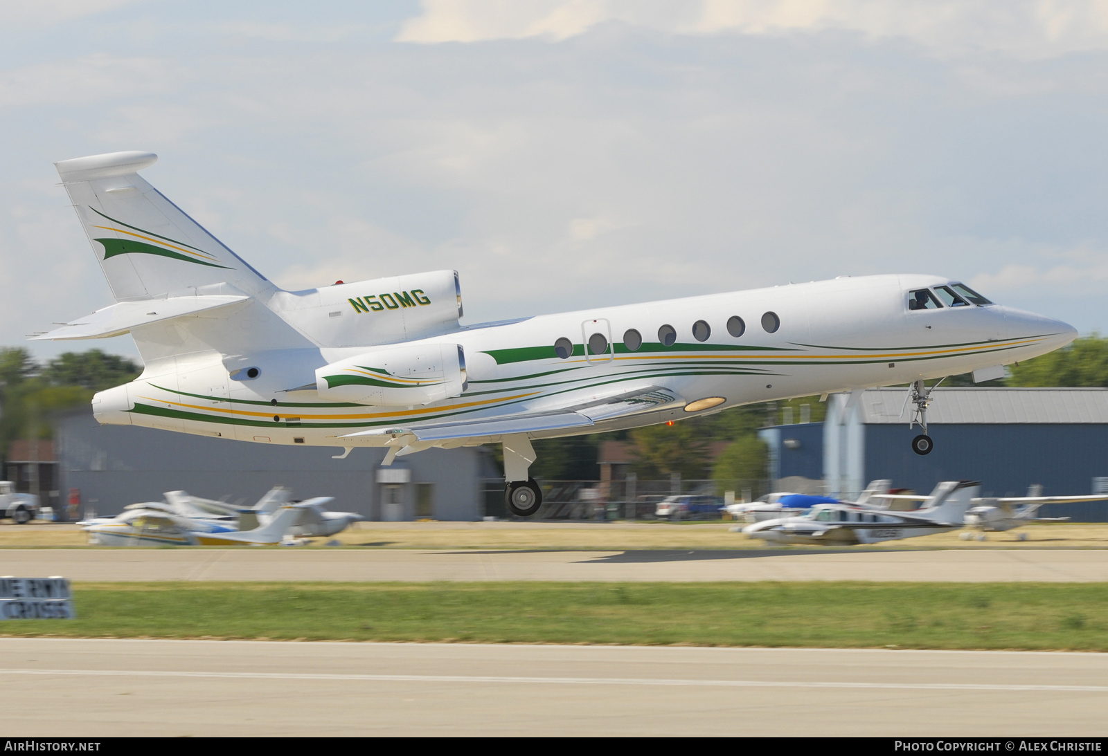 Aircraft Photo of N50MG | Dassault Falcon 50EX | AirHistory.net #143165