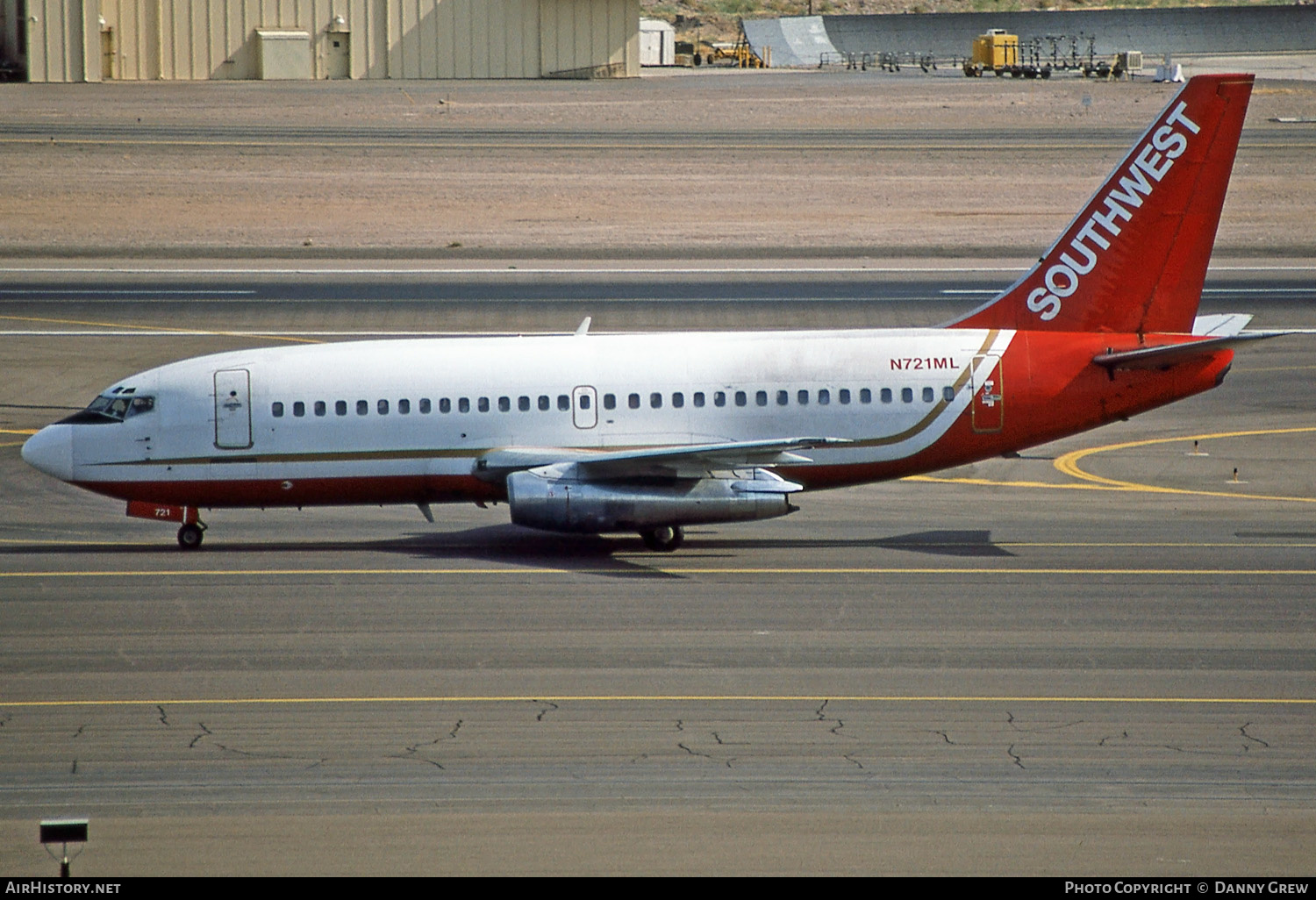 Aircraft Photo of N721ML | Boeing 737-2T4/Adv | Southwest Airlines | AirHistory.net #143168
