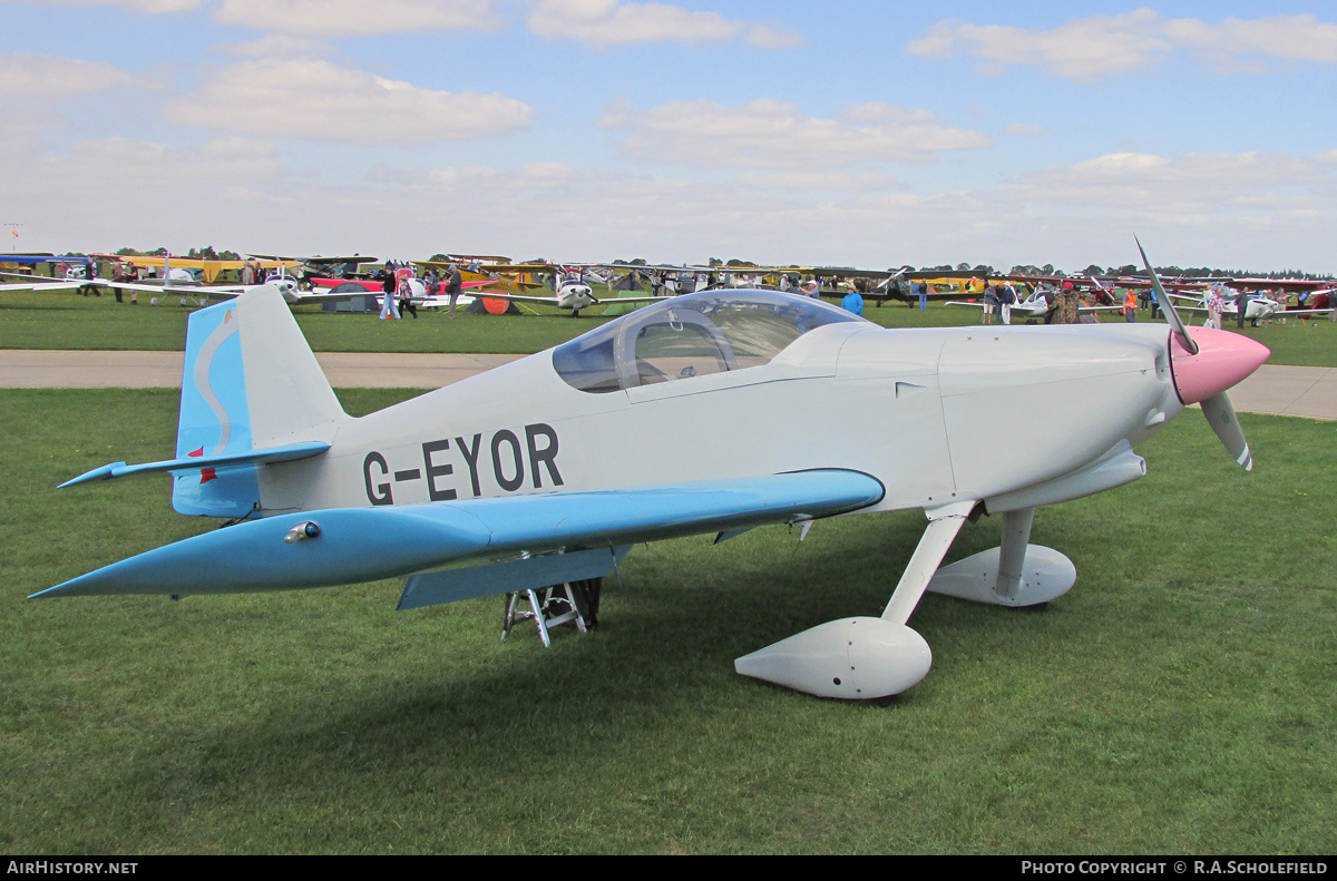 Aircraft Photo of G-EYOR | Van's RV-6 | AirHistory.net #143183