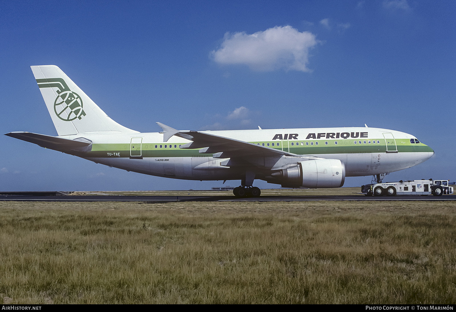 Aircraft Photo of TU-TAE | Airbus A310-304 | Air Afrique | AirHistory.net #143188
