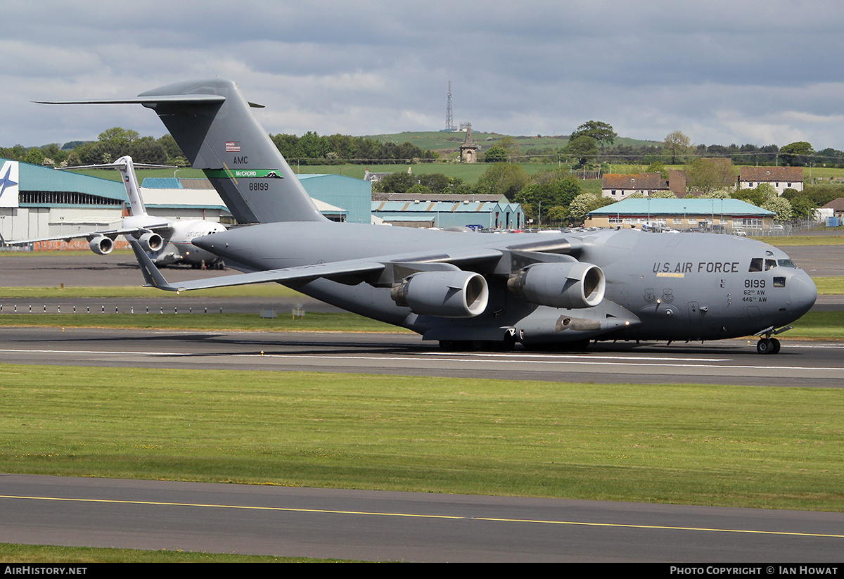 Aircraft Photo of 08-8199 / 88199 | Boeing C-17A Globemaster III | USA - Air Force | AirHistory.net #143200