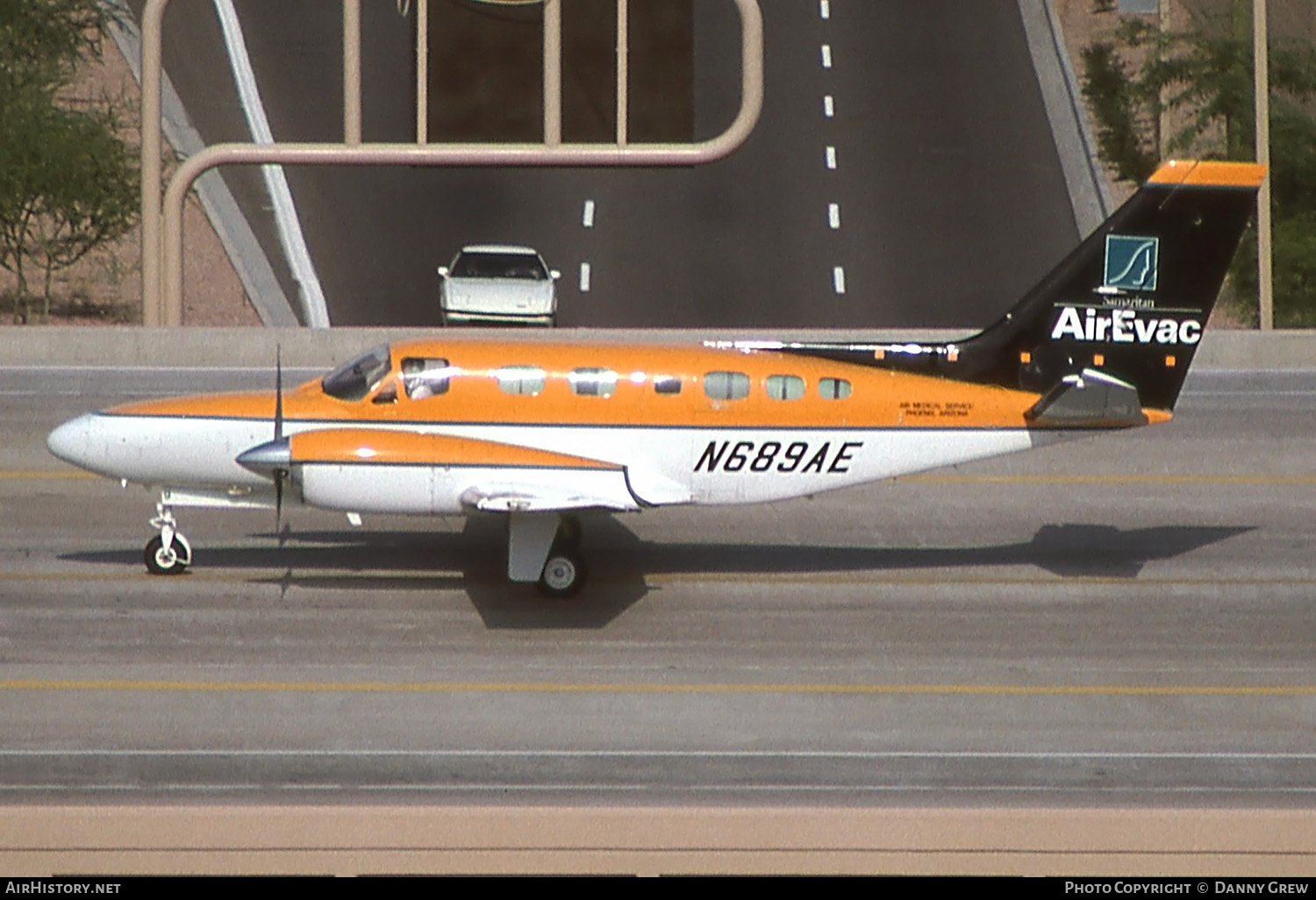Aircraft Photo of N689AE | Cessna 441 Conquest | AirEvac | AirHistory.net #143201