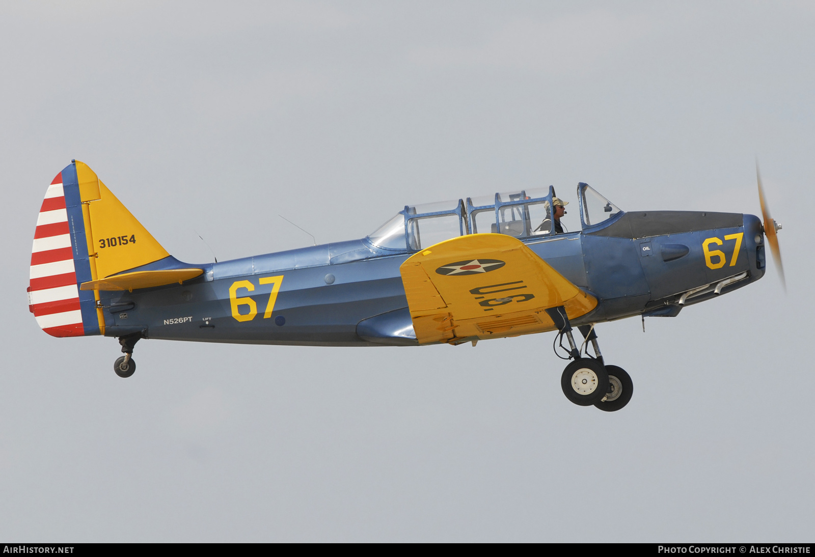 Aircraft Photo of N526PT / 310154 | Fairchild M-62A Cornell | USA - Air Force | AirHistory.net #143212