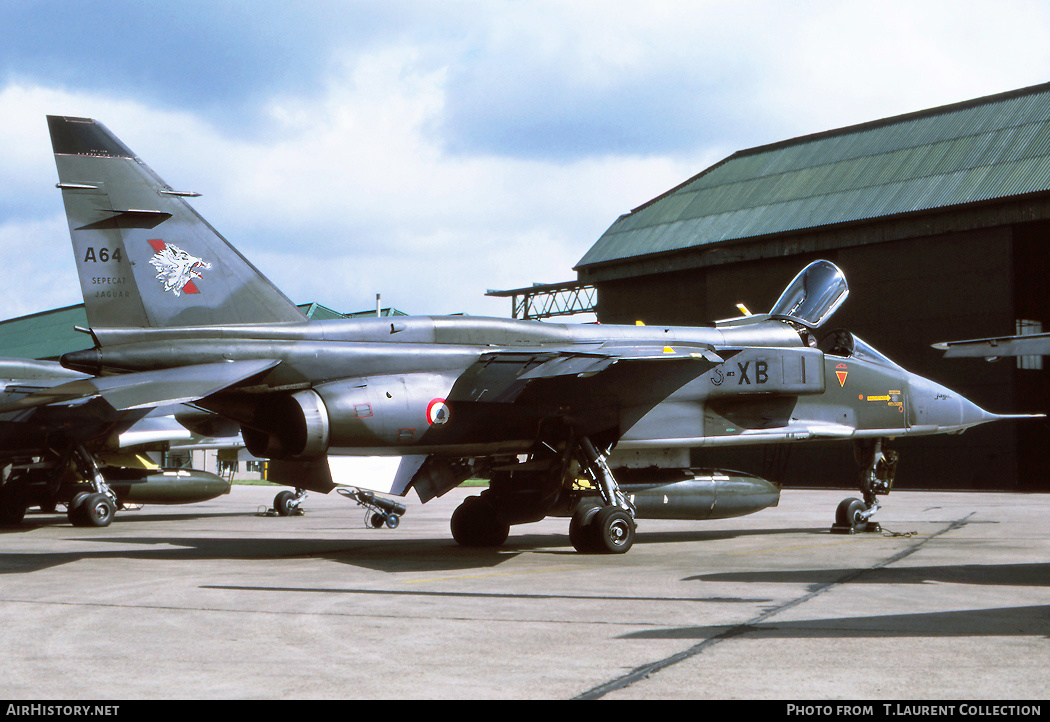 Aircraft Photo of A64 | Sepecat Jaguar A | France - Air Force | AirHistory.net #143221