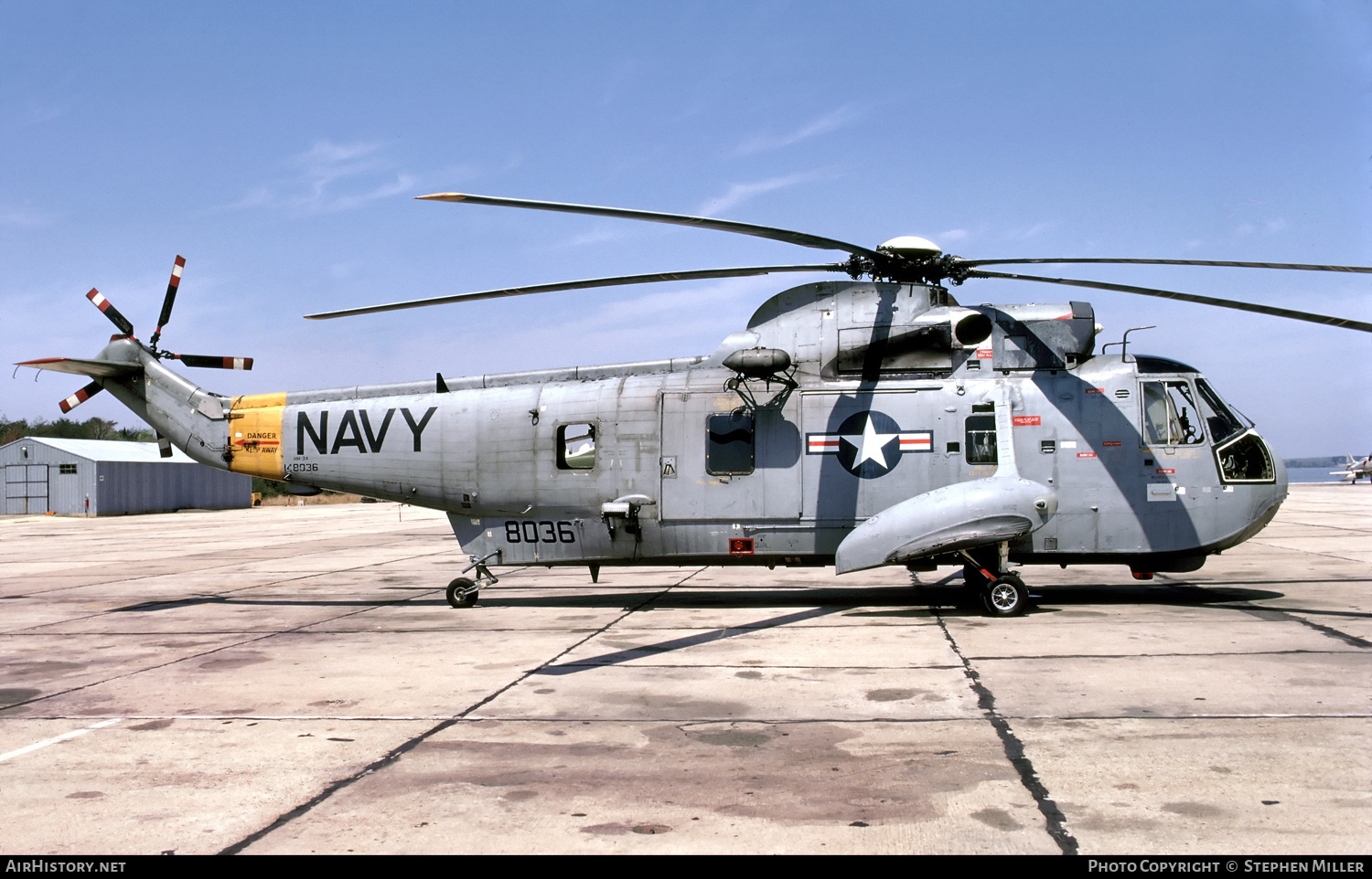 Aircraft Photo of 148036 / 8036 | Sikorsky HH-3A Sea King (S-61B) | USA - Navy | AirHistory.net #143246