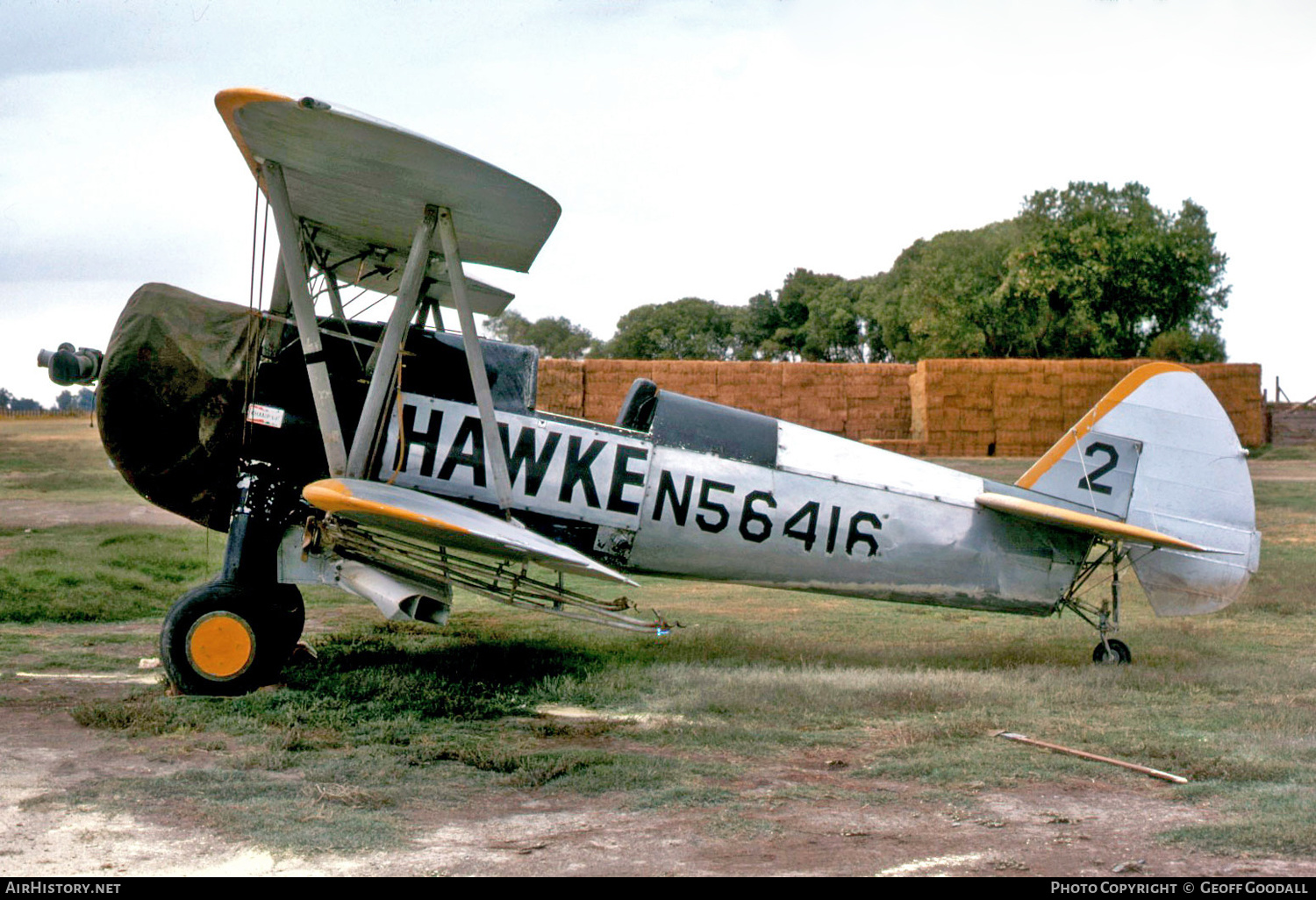 Aircraft Photo of N56416 | Boeing A75N1 Kaydet | Hawke Dusters | AirHistory.net #143269