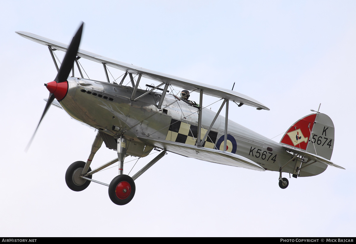 Aircraft Photo of G-CBZP / K5674 | Hawker Fury I | UK - Air Force | AirHistory.net #143278
