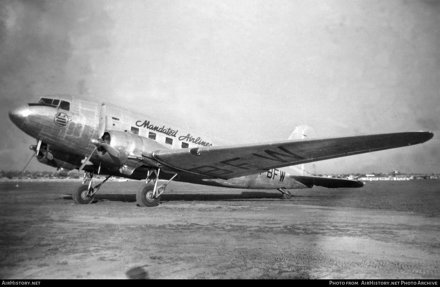 Aircraft Photo of VH-BFW | Douglas C-47A Skytrain | Mandated Airlines - MAL | AirHistory.net #143279