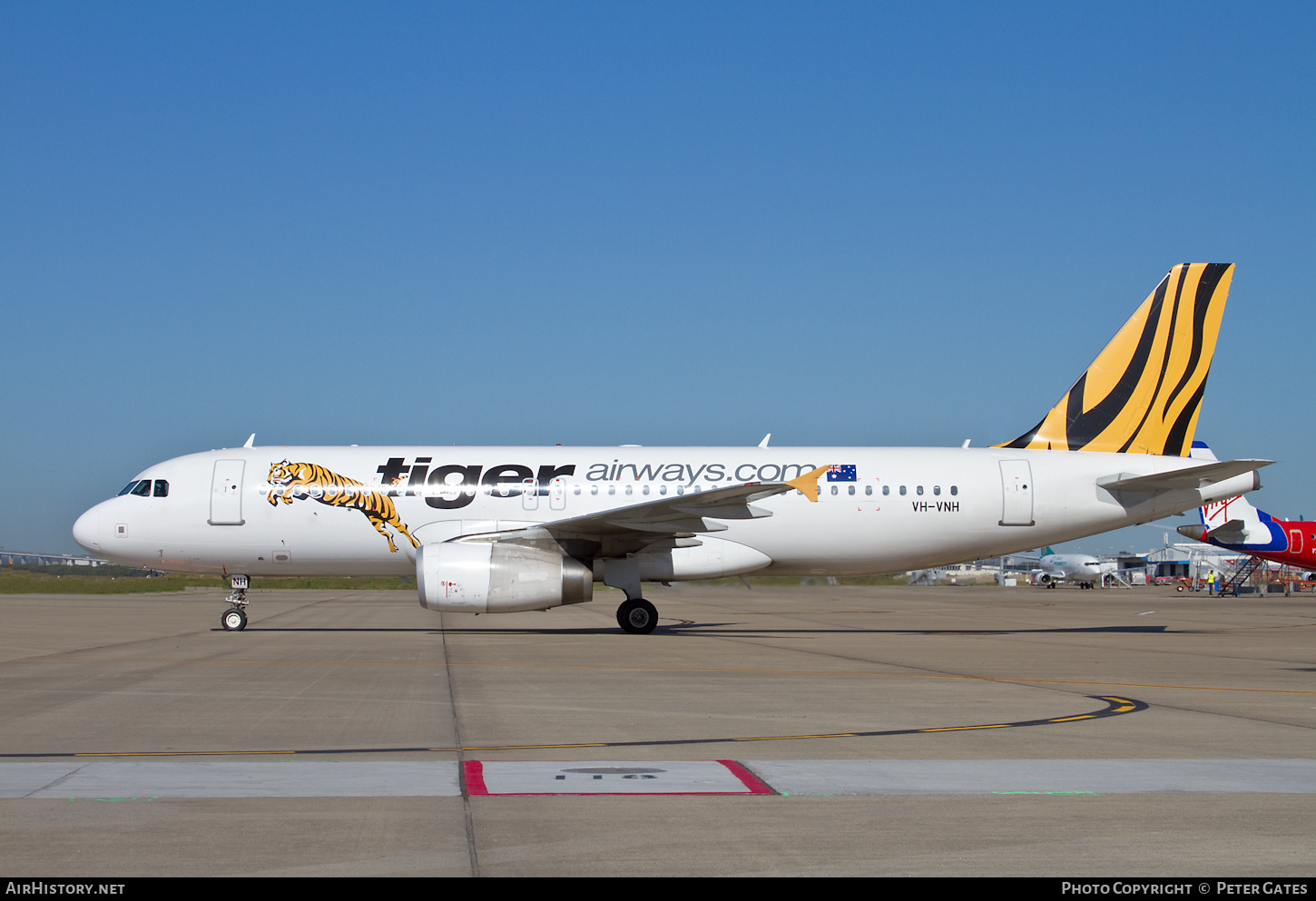 Aircraft Photo of VH-VNH | Airbus A320-232 | Tiger Airways | AirHistory.net #143290
