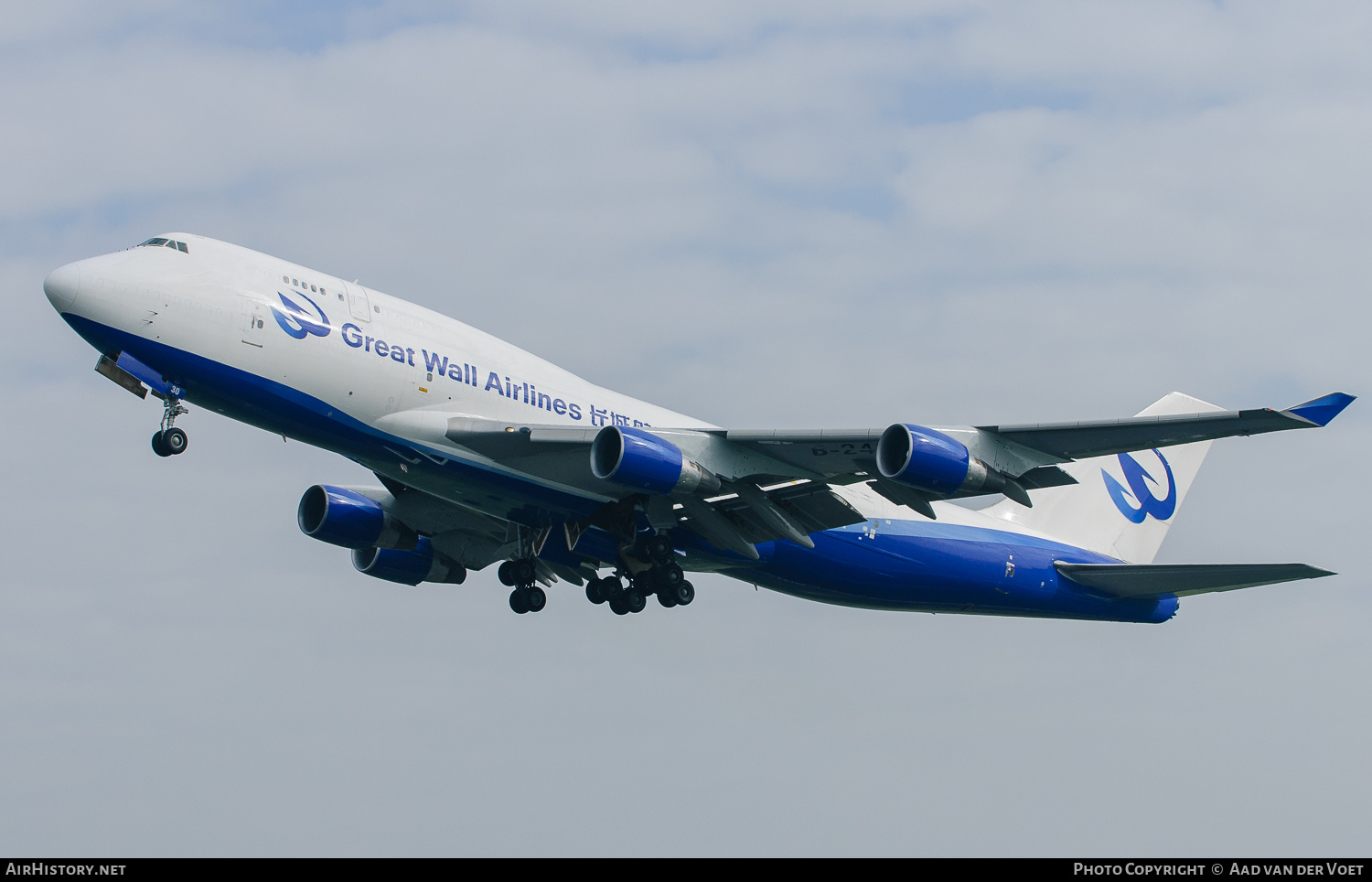 Aircraft Photo of B-2430 | Boeing 747-412(BCF) | Great Wall Airlines | AirHistory.net #143301