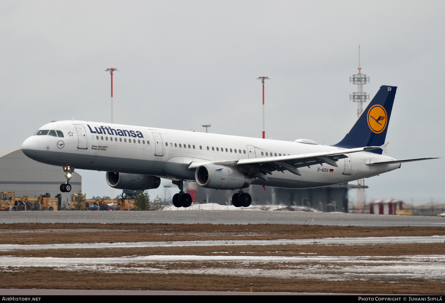 Aircraft Photo of D-AISV | Airbus A321-231 | Lufthansa | AirHistory.net #143321
