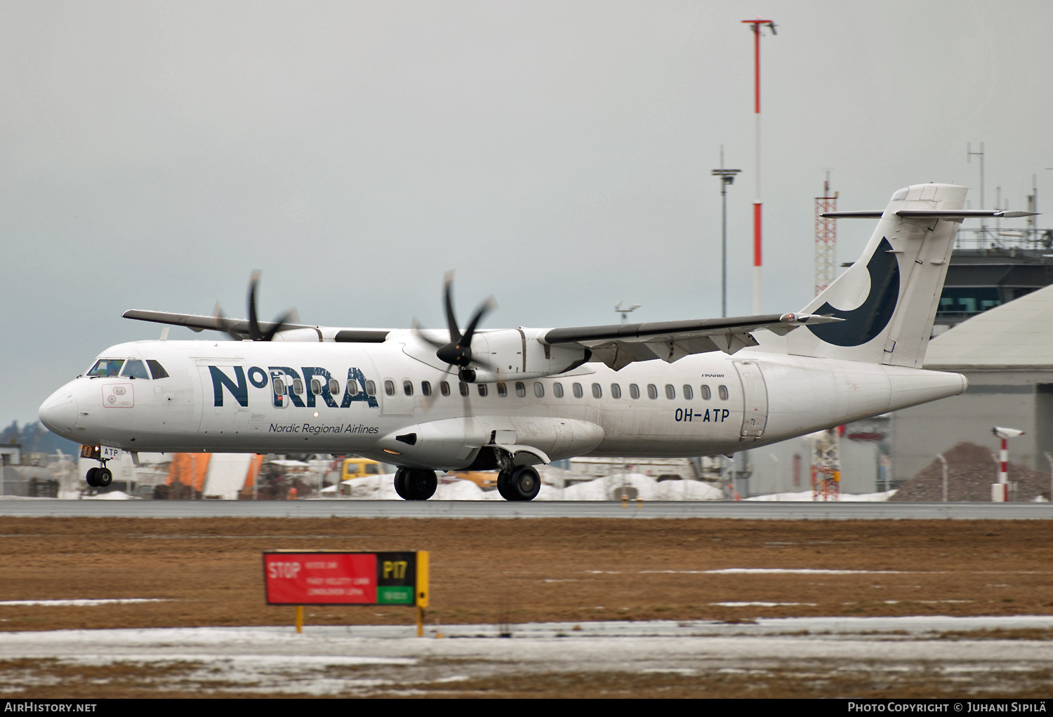 Aircraft Photo of OH-ATP | ATR ATR-72-500 (ATR-72-212A) | Norra - Nordic Regional Airlines | AirHistory.net #143340