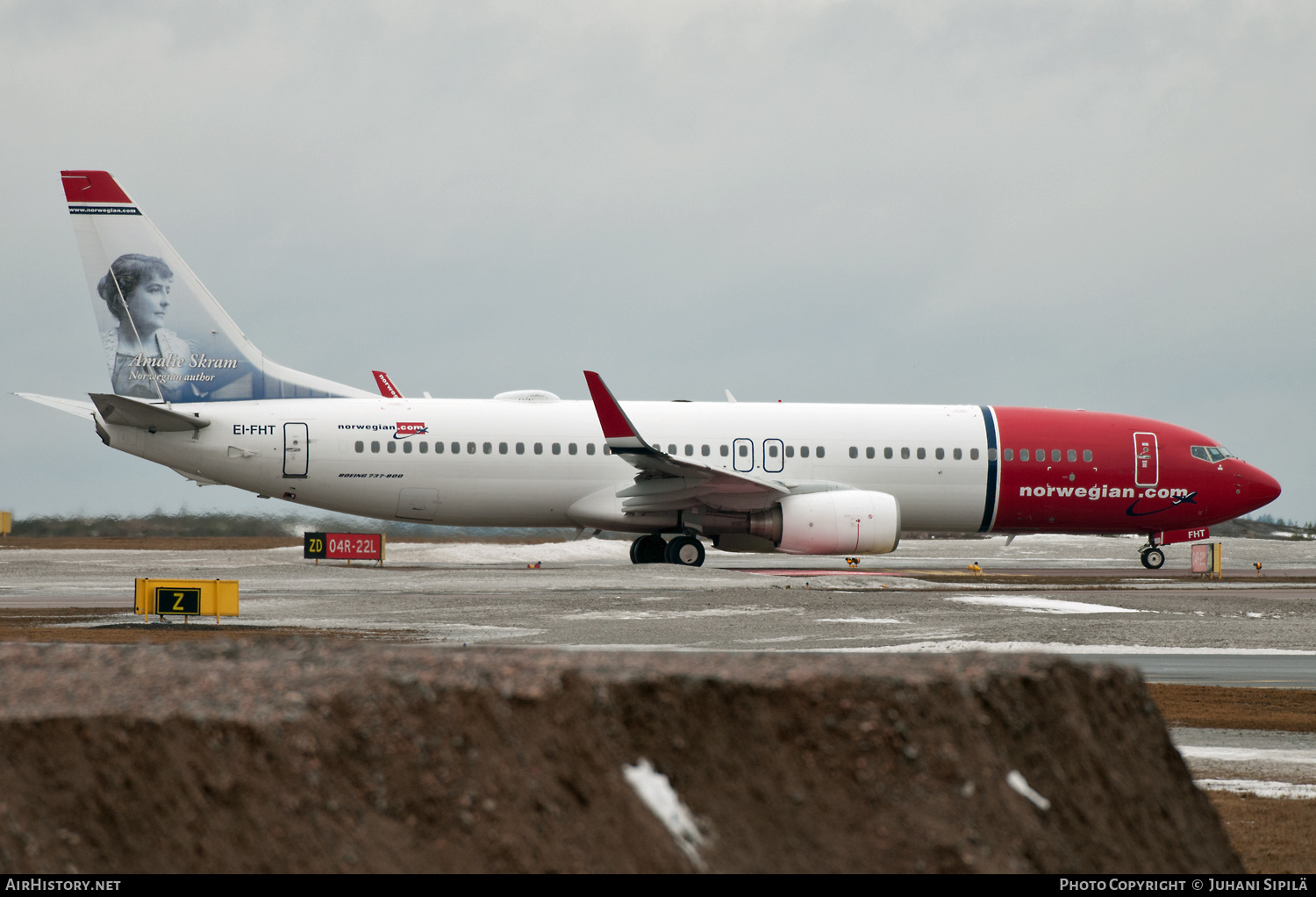 Aircraft Photo of EI-FHT | Boeing 737-8JP | Norwegian | AirHistory.net #143342