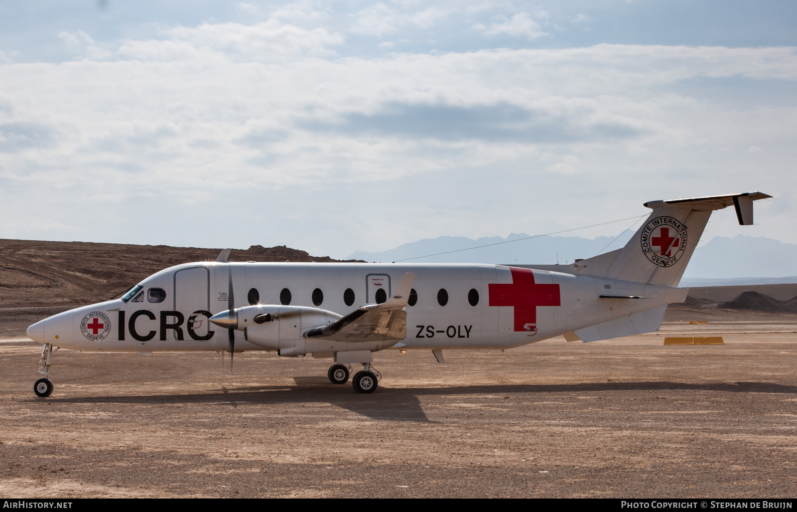 Aircraft Photo of ZS-OLY | Beech 1900D | ICRC - International Committee of the Red Cross | AirHistory.net #143354