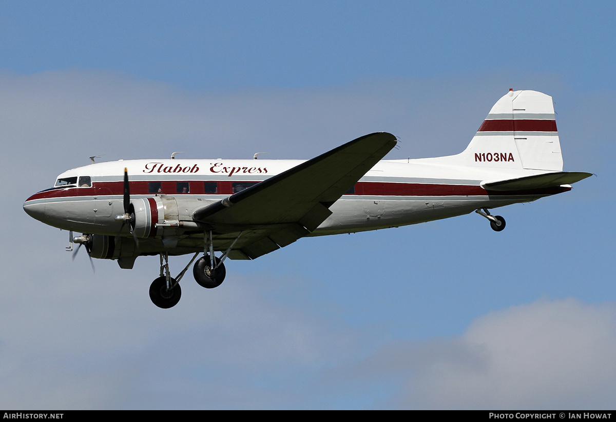 Aircraft Photo of N103NA | Douglas DC-3(C) | Flabob Express | AirHistory.net #143365