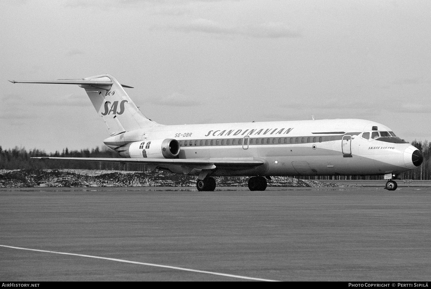 Aircraft Photo of SE-DBR | McDonnell Douglas DC-9-21 | Scandinavian Airlines - SAS | AirHistory.net #143407
