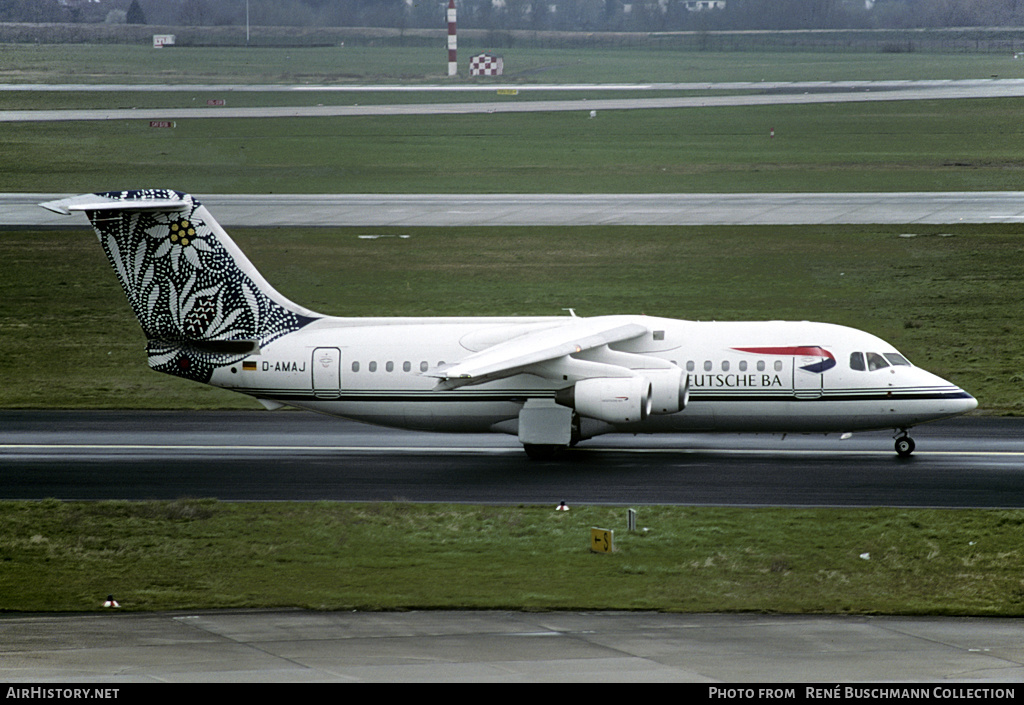 Aircraft Photo of D-AMAJ | British Aerospace BAe-146-200A | Deutsche BA | AirHistory.net #143415