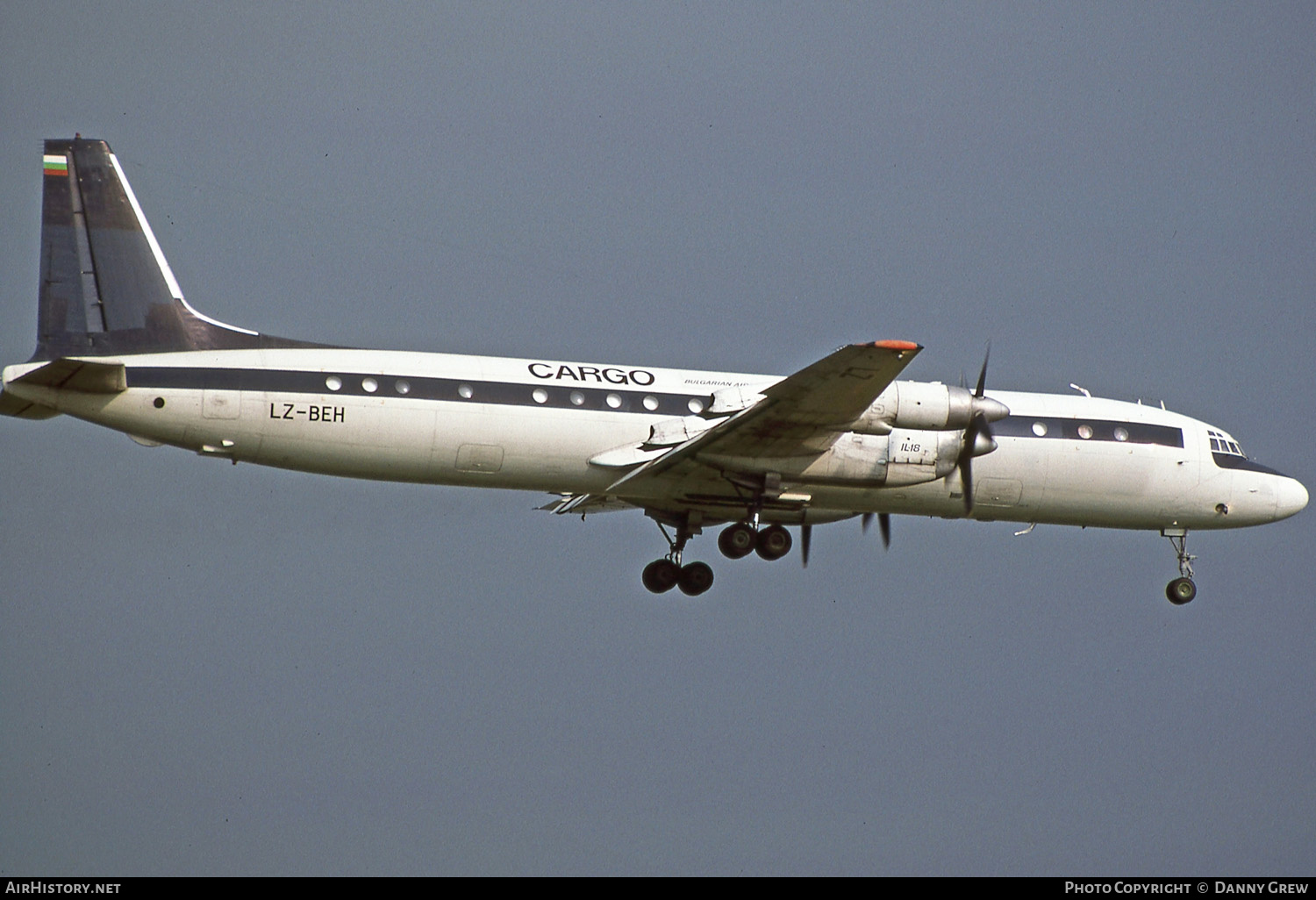 Aircraft Photo of LZ-BEH | Ilyushin Il-18Gr | Balkan - Bulgarian Airlines Cargo | AirHistory.net #143425