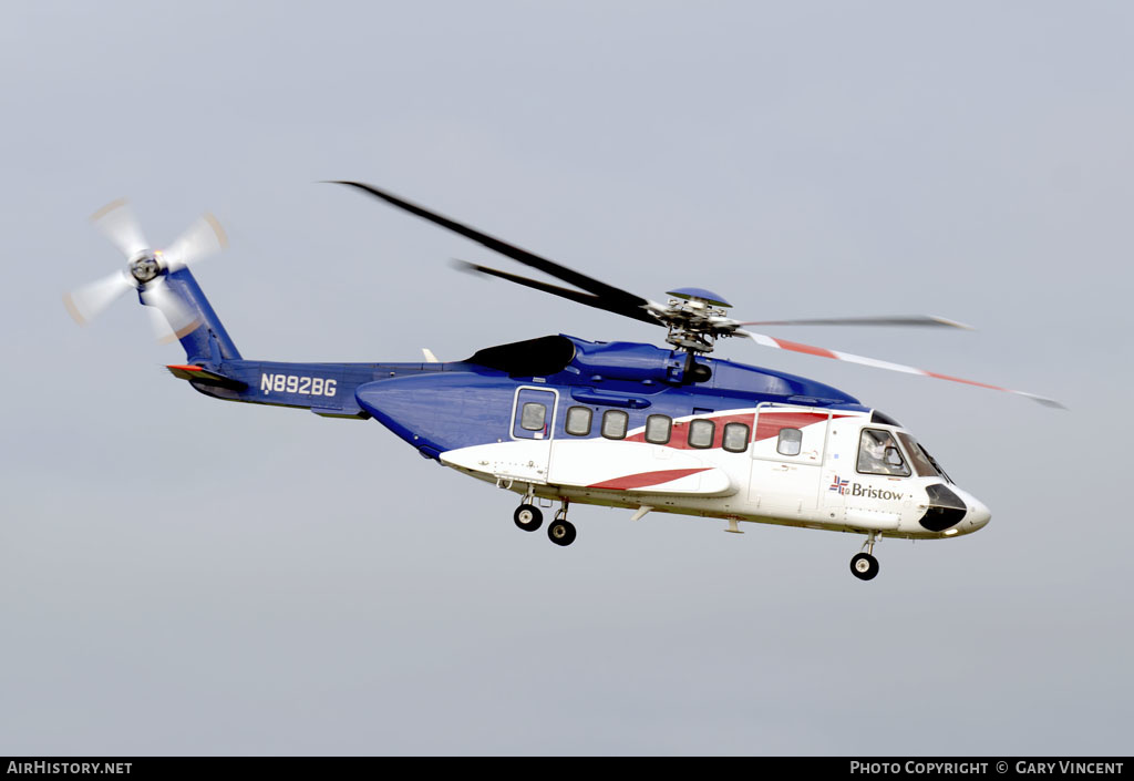 Aircraft Photo of N892BG | Sikorsky S-92A | Bristow Helicopters | AirHistory.net #143448