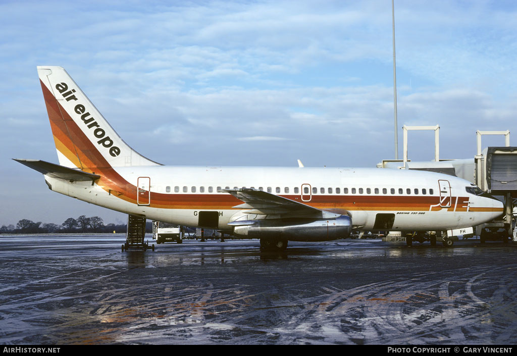 Aircraft Photo of G-BJFH | Boeing 737-2S3/Adv | Air Europe | AirHistory.net #143451