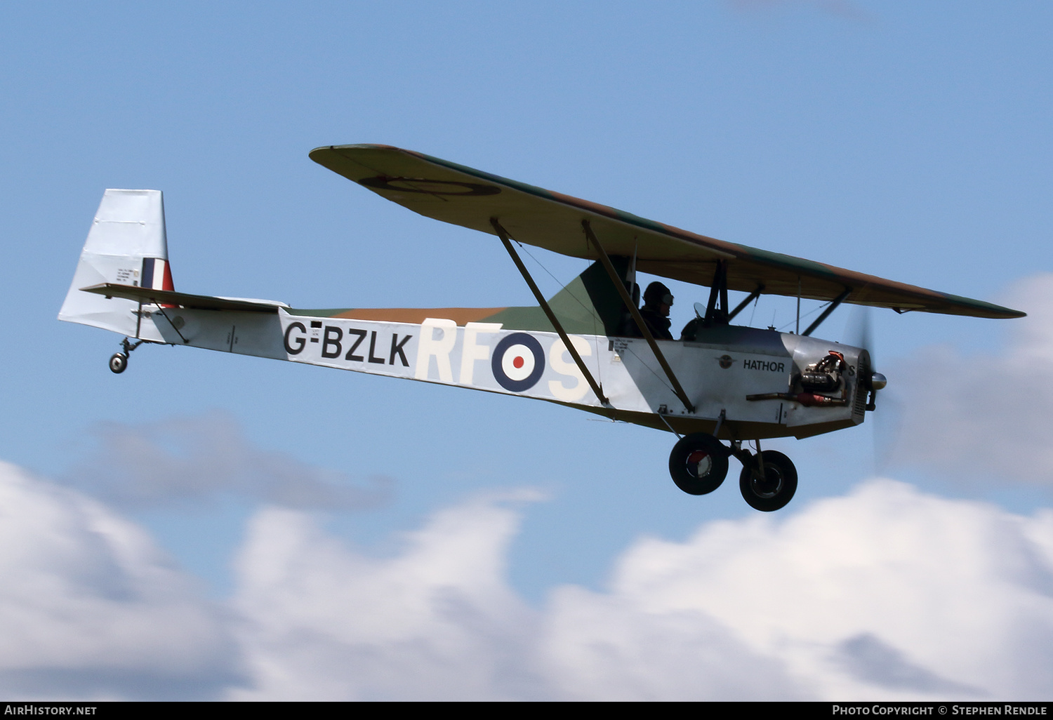 Aircraft Photo of G-BZLK | Manley Cadet 3 Motor Glider | UK - Air Force | AirHistory.net #143452