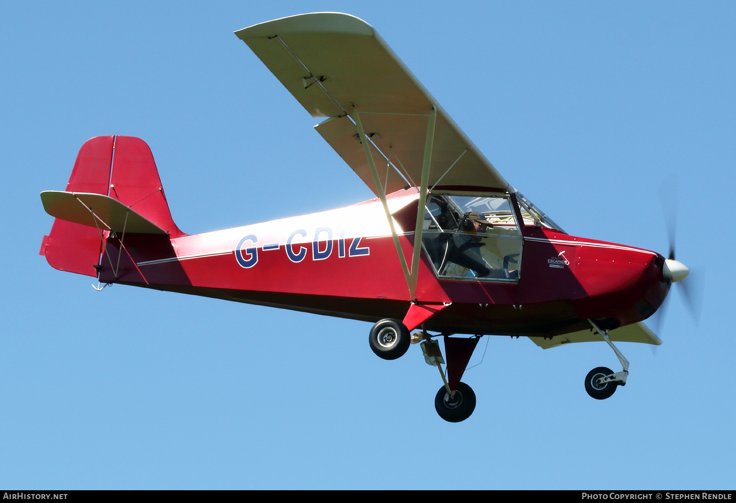 Aircraft Photo of G-CDIZ | Just Escapade 912 (3) | AirHistory.net #143455