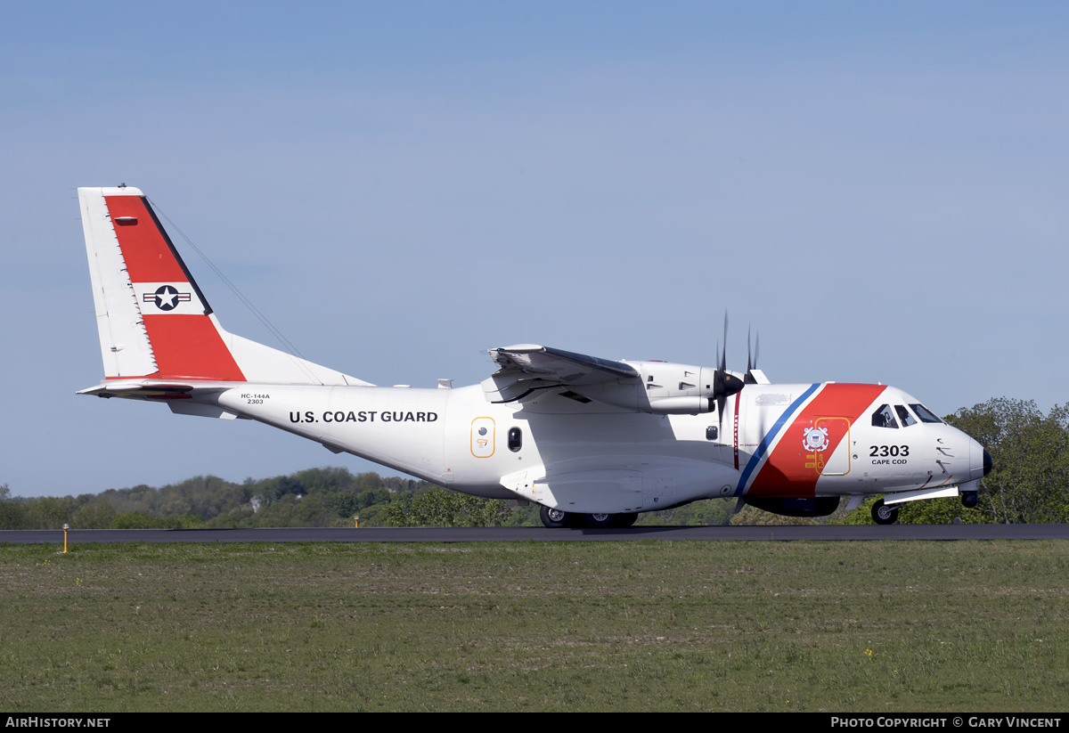 Aircraft Photo of 2303 | CASA/IPTN HC-144A Ocean Sentry | USA - Coast Guard | AirHistory.net #143458