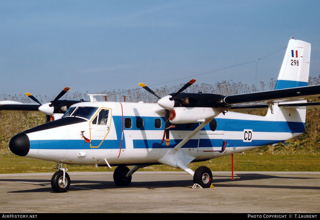 Aircraft Photo of 298 | De Havilland Canada DHC-6-300 Twin Otter | France - Air Force | AirHistory.net #143468