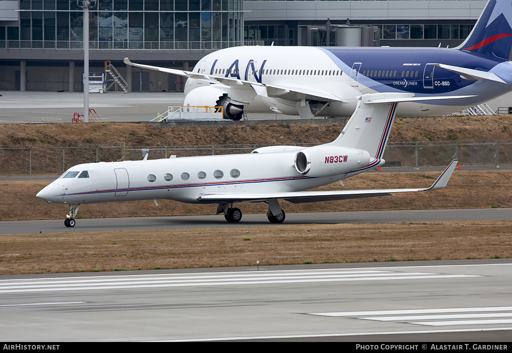 Aircraft Photo of N83CW | Gulfstream Aerospace G-V Gulfstream V | AirHistory.net #143470