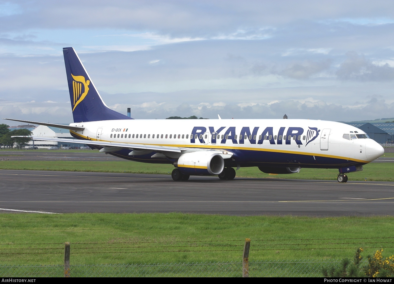 Aircraft Photo of EI-DCK | Boeing 737-8AS | Ryanair | AirHistory.net #143481