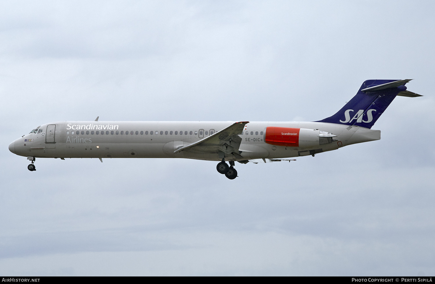Aircraft Photo of SE-DIC | McDonnell Douglas MD-87 (DC-9-87) | Scandinavian Airlines - SAS | AirHistory.net #143484