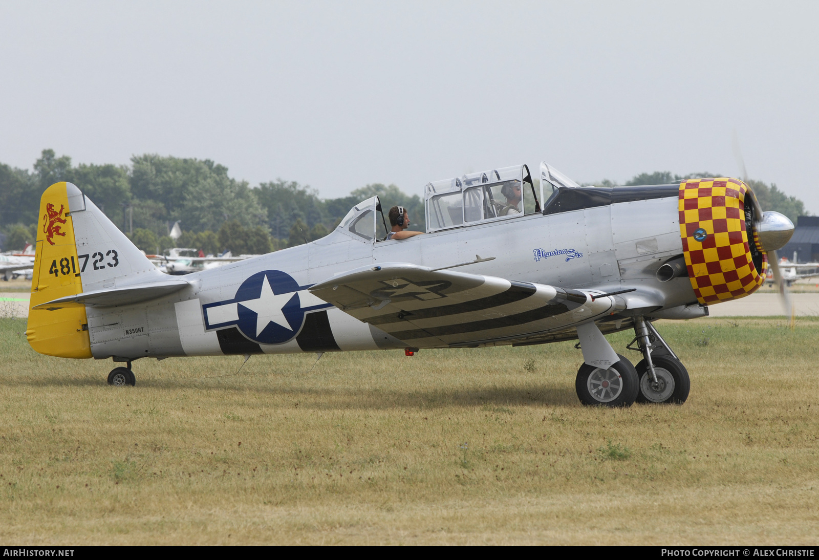 Aircraft Photo of N350HT / 481723 | North American AT-6D Texan | USA - Air Force | AirHistory.net #143492